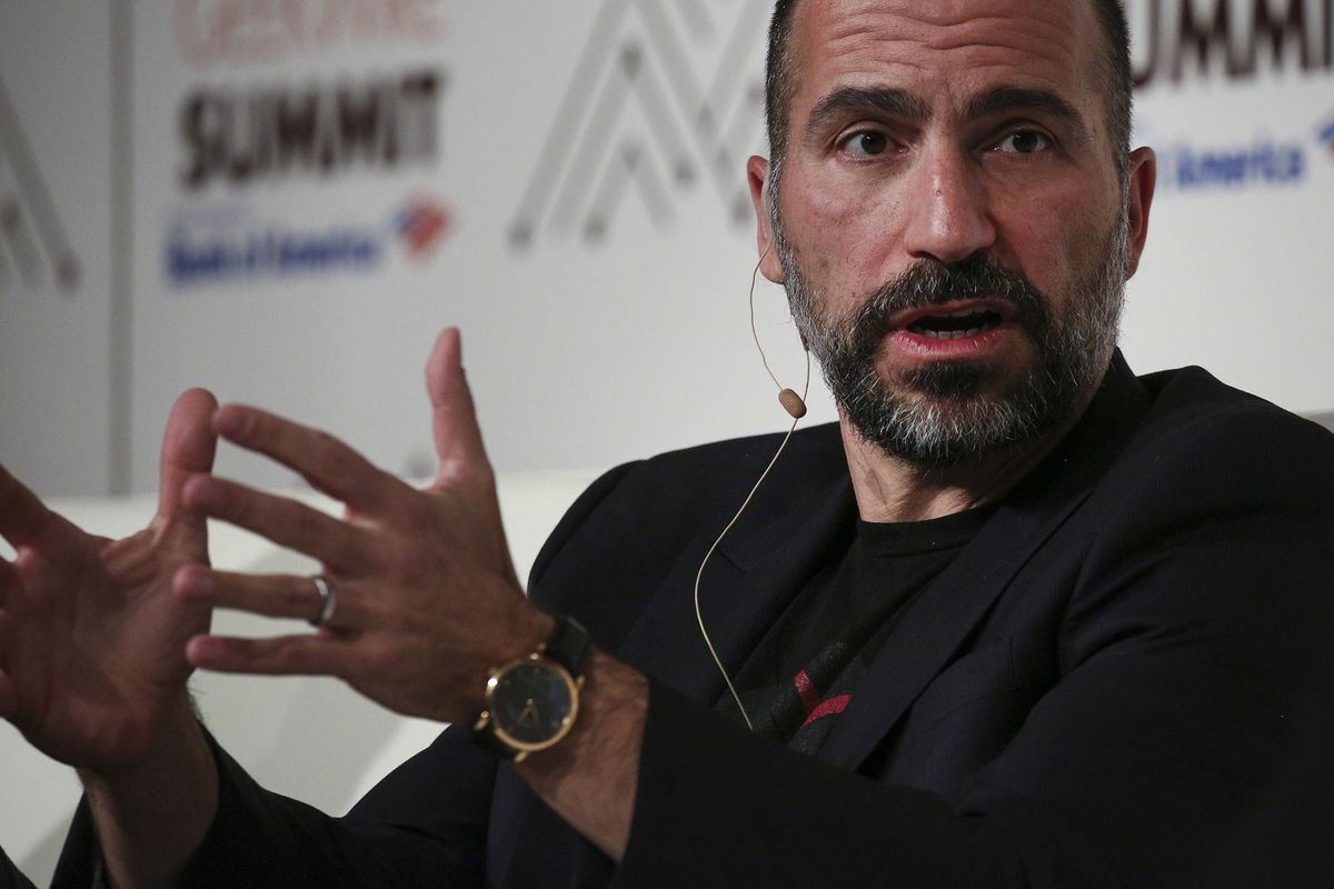 business's tweet photo. One of Dara Khosrowshahi’s first tasks at Uber will be creating a new set of core principles https://t.co/wkyXxEn4za https://t.co/v9CoX6fMiX