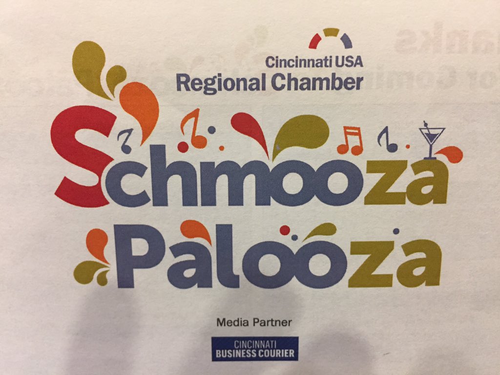 tbrachle1's tweet photo. Join us at the Sharonville Convention Center today from 3:30-6:30 for SchmoozaPalooza #cincychamber https://t.co/m1UT6kBND8