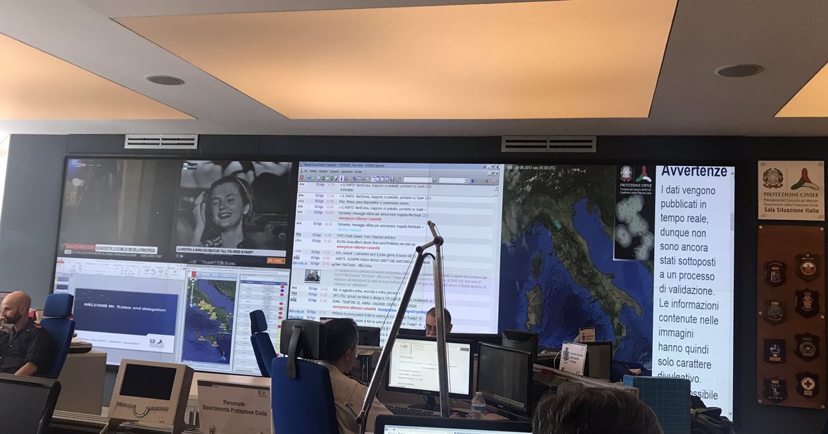 giacomo_darrigo's tweet image. oggi @AgenziaGiovani in visita a #PROTEZIONECIVILE nazionale con il primo gruppo dei giovani Solidarity Corps attivi a Norcia grazie a E+