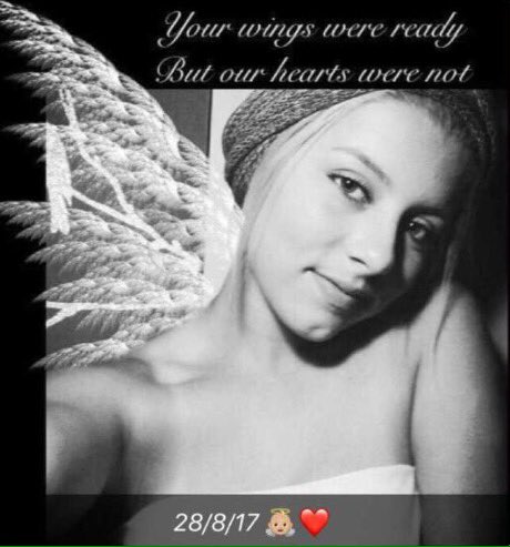 TJUDD_04_ADPO's tweet photo. On the 28/8/17 a beautiful young girl took her life i want to share this around because suicide is horrible💔#Suicideawareness #Prayforlibby https://t.co/Ym4e488pCQ