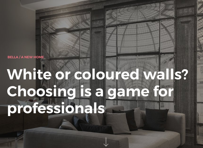 lovethesign's tweet photo. White or Coloured Walls? Choosing is a Game for Pro #pianoprimo #bella #anewhome #interiordecor @a_castrignano  https://t.co/rnUzGOmq4P https://t.co/fYwHQ24tPA