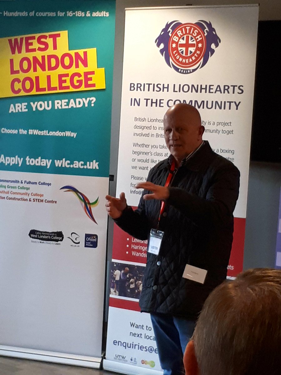 westlondoncol's tweet photo. An honour to have former world champion and our coach, Charlie Magri talking to us at the @EHWLC @Hammersmithbox Academy launch. https://t.co/ytivqTDVLu