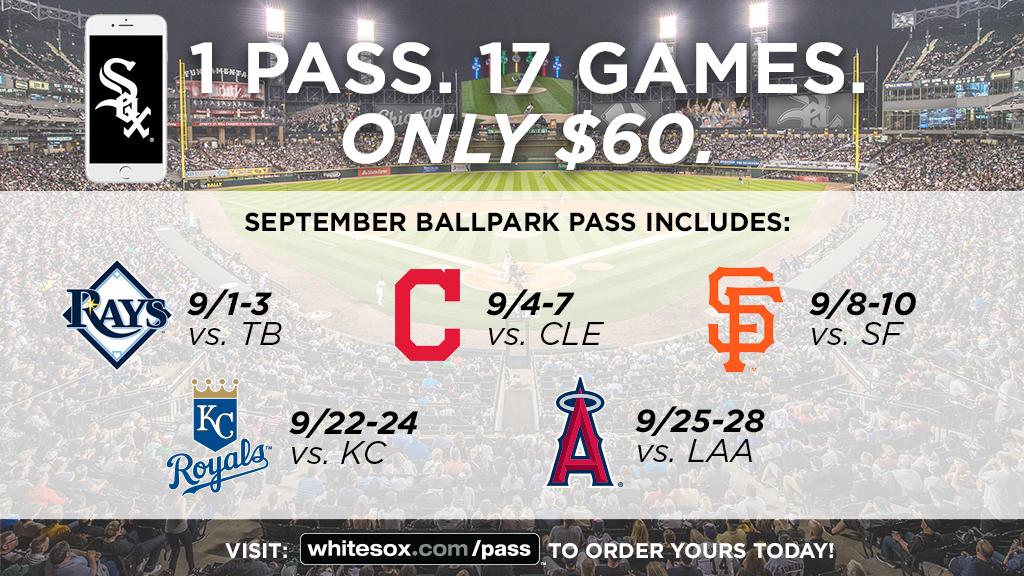 whitesox's tweet photo. RETWEET for a chance to win a September Ballpark Pass!

🎟: https://t.co/iu9B4r6u7U  
📝: https://t.co/nUp5HbIlLc https://t.co/dOpNEPT9rs
