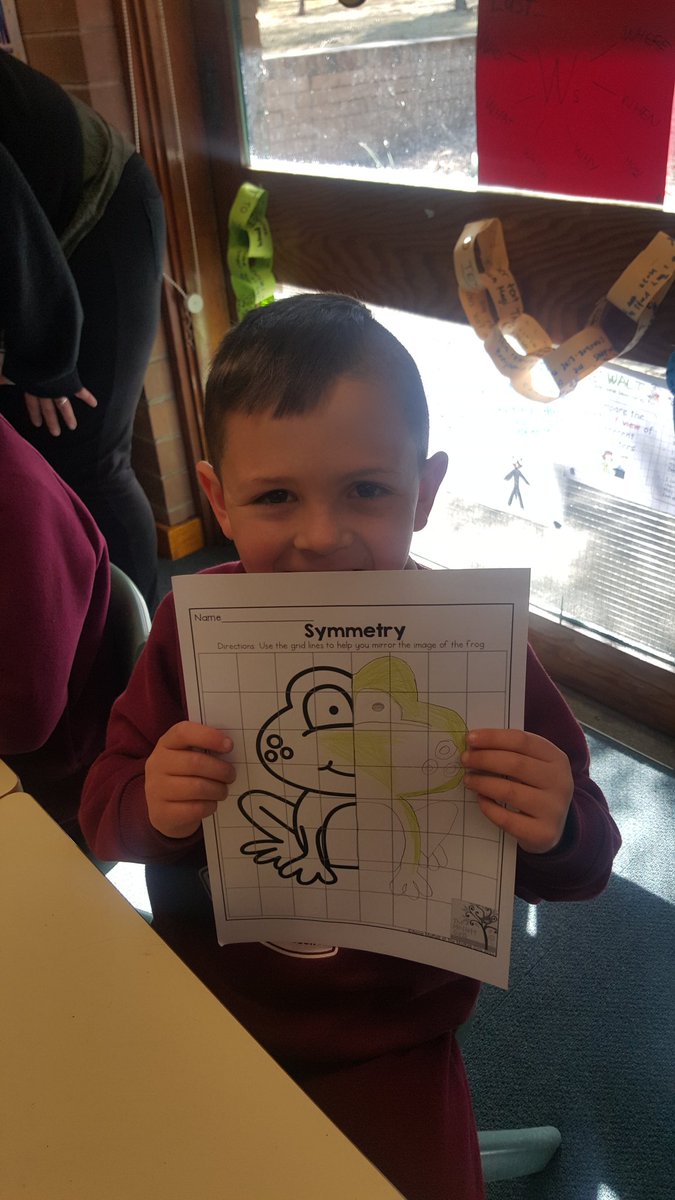 2H smarties showing off their super skills in symmetry.