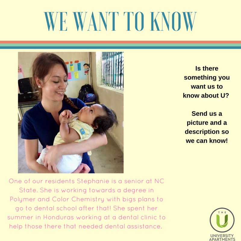 wilderaleigh's tweet photo. Stephanie is the feature of this weeks #WeWantToKnowWednesday https://t.co/8rP6ExIc2S