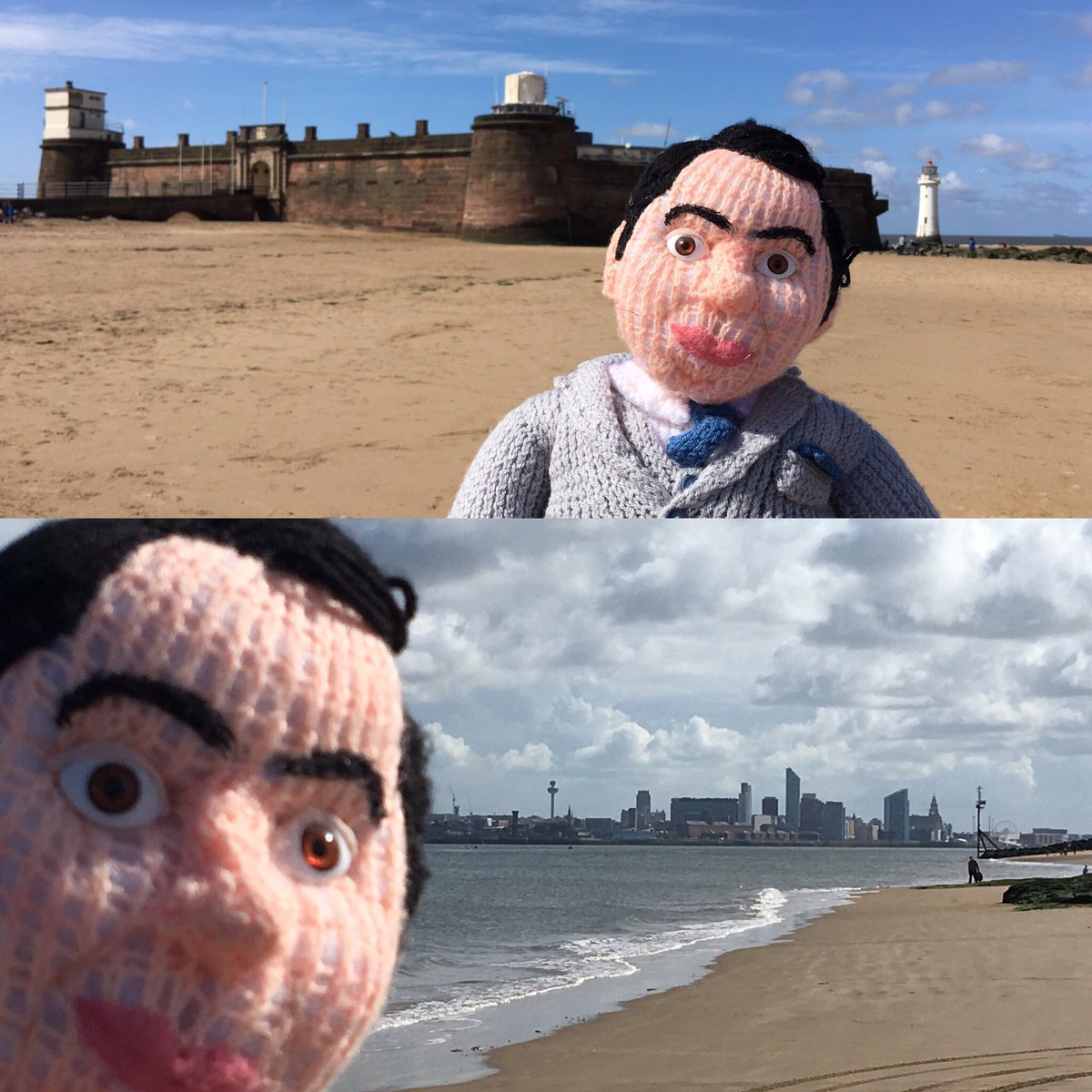jimmycarr's tweet photo. Checking out the views from New Brighton beach before my show at the Floral Pavilion this evening. https://t.co/LKqFS4vo6B