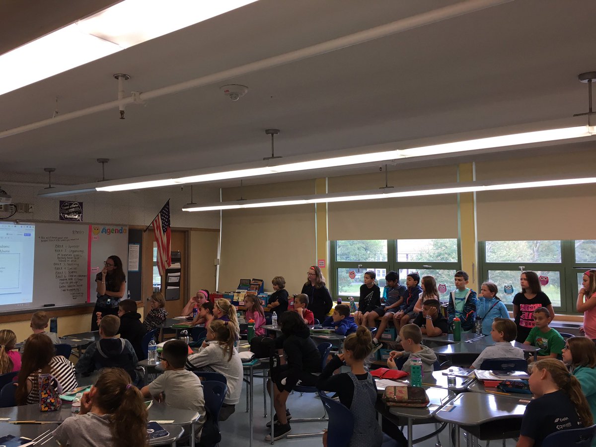 Medway Middle School Students Collaboratively Establishing Expected Classroom Behaviors Core Values In Action