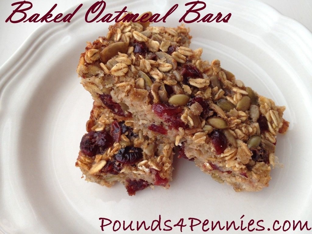 For breakfast or lunch boxes - Best Easy Baked Oatmeal Bars <a href="/MainlyHomemade/">Amy Greene</a> buff.ly/2xwZVdc