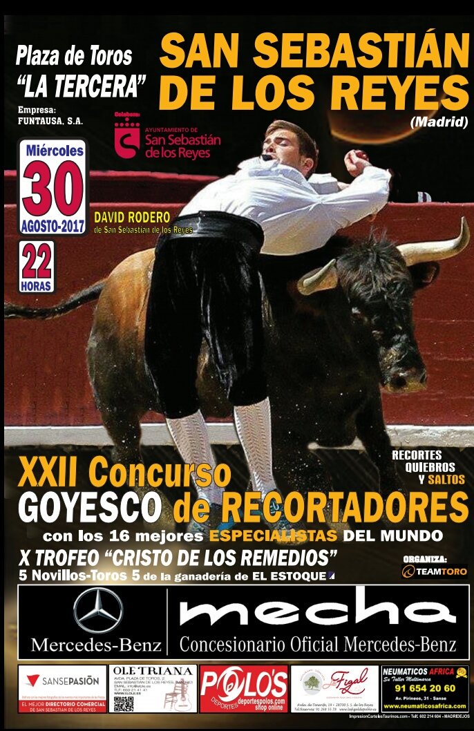 teamtoro_es's tweet photo. A escasa horas del Concurso Goyesco de Recortadores.
Una cita muy importante que no os podeís perder. Os esperamos a todos 🐂🐄 https://t.co/c5wPZoiic5