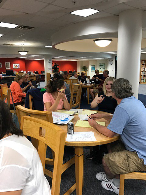 MMS_ELPS's tweet photo. @MMS_ELPS staff making connections, building relationships and having fun! #ReadyFor2017 #WeAreOne https://t.co/f1c9sAWSyZ