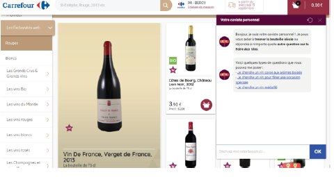 news_carrefour's tweet photo. 🤖 | Des #chatbots oenologues conseillent les clients @CarrefourFrance à l'occasion de la #FoireAuxVins d'automne 🍂 https://t.co/ELdFm0M1vk https://t.co/u86ifpxpjO