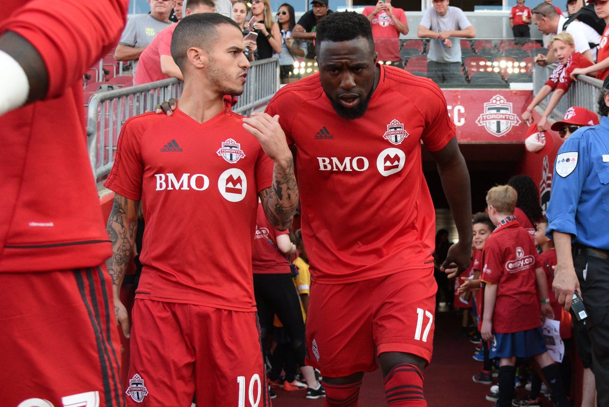 TorontoFC's tweet photo. Name a more iconic duo... we'll wait #TFCLive https://t.co/RsyXWpctbT