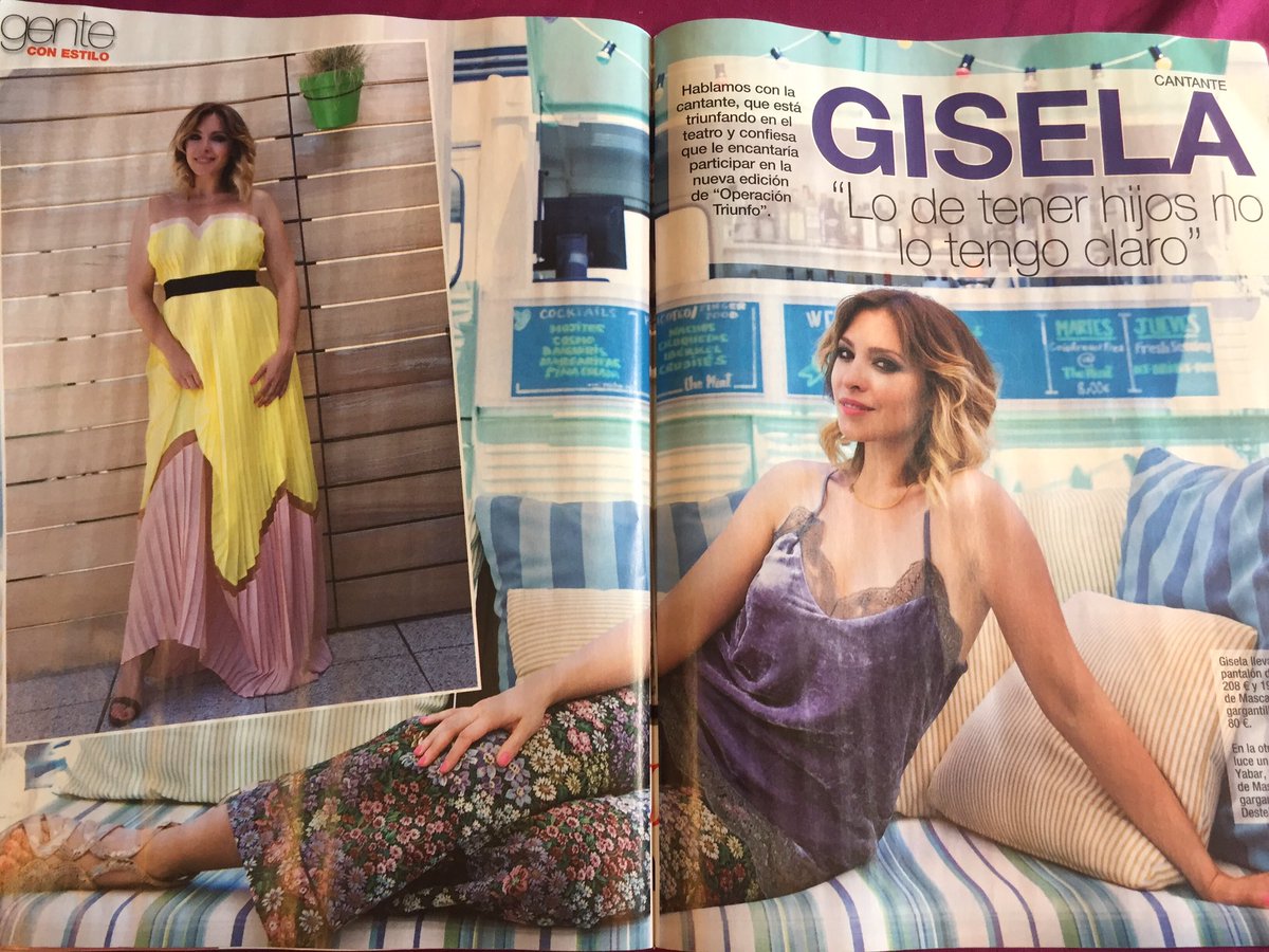 GiselaClub's tweet photo. Esta semana podéis encontrar un extenso reportaje a @giselaoficial en la revista @diezminutos_es ¡Ya en vuestros quioscos! #Giselastyle https://t.co/jX4s3QxEMm