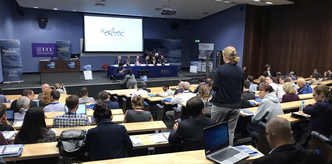 JBAConsulting's tweet photo. Ben Hudson presents his 'Advanced #Metocean Planning Tools for the #WaveandTidal Energy Sectors' paper at #EWTEC2017 https://t.co/w5uKqVrkpg https://t.co/96ZGwR7vvY