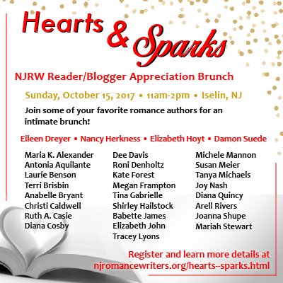 BabetteJames's tweet photo. Romance fans! Join me and other romance authors on Sunday, October 15 in NJ. FMI – https://t.co/AZHa0mEyVS https://t.co/O2CnGvkk70