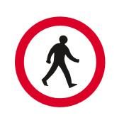 AnderbyDriving's tweet photo. ROAD SIGNS: What does this sign mean? ANSWER: No pedestrians #Grimsbyisgreat #Lincoln #hull https://t.co/hDvpWajdTm