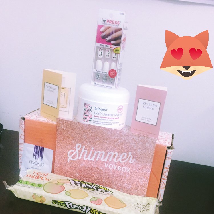 staychic4cheap's tweet photo. I am so excited about these products #shimmerbox #contest  I received these products free for testing purposes https://t.co/wfNJcp6AUo