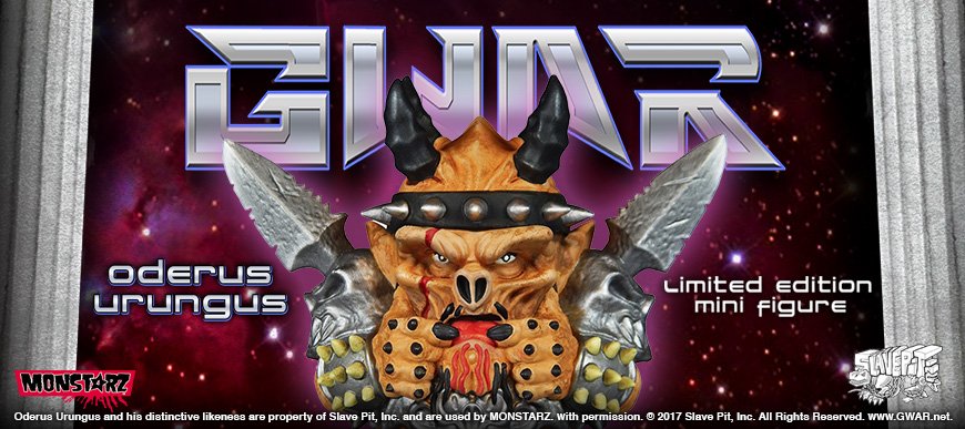 AmokTimeToys's tweet photo. Hark to the hideous majesty of your MASTERS, rulers of Earth, the MIGHTY GWAR!!!" Order here: https://t.co/tTOLdwhSLr https://t.co/8EDQw0O7HQ
