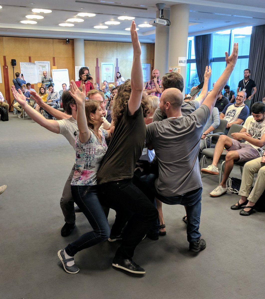 rkasper's tweet photo. RT @dinozaf: RT @jurgenappelo: What happens at ALE won't stay at ALE #ale17 #ale2017 https://t.co/wXqZRMN5hd
