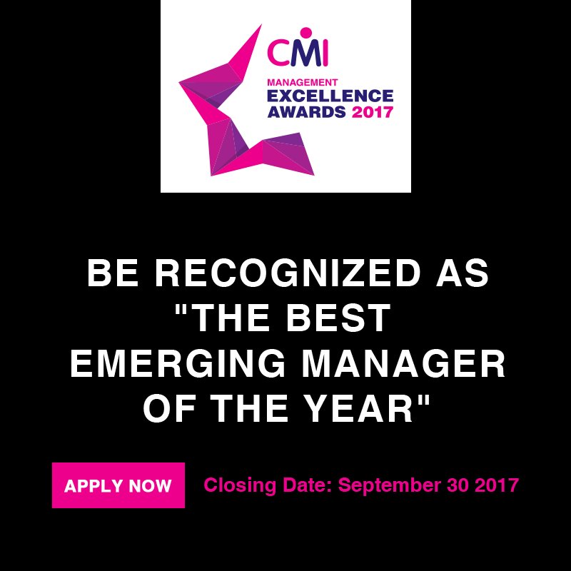 CMI_SL's tweet photo. Apply today https://t.co/SELRDl5IL0 for the Best #EmergingManager of the Year #CMI Management Excellence Awards #SriLanka #CMIMEA2017 https://t.co/0KSKBfpCma