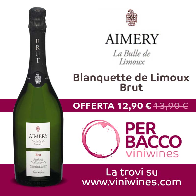 ViniWines's tweet photo. #Aimery #Blanquette de Limoux #Brut Vivace e fruttato con un perlage finissimo per questo metodo classico.🍾 https://t.co/YrNnBgA84K https://t.co/t4rdFUIh9N