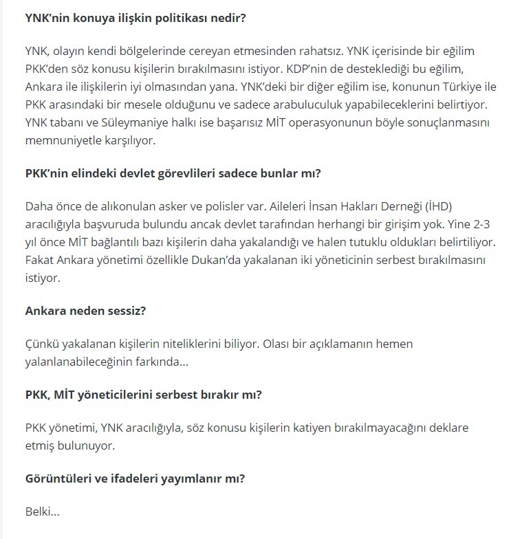 ameddicleT's tweet photo. MİT yöneticileri ne zaman, nerede ve nasıl yakalandılar? Yakalanan kişiler kimler ve amaçları neydi?

Ankara-Süleymaniye-Kandil arası trafik https://t.co/z5TChm5PHo