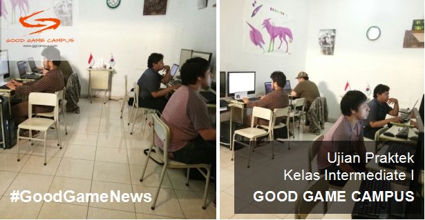 GoodGameCampus's tweet photo. Suasana Ujian yang asyik di @GoodGameCampus 

Kamu kapan ikut gabung di kelas GGC ?  iya... kamu... :D

Follow IG qt juga ya @goodgamecampus https://t.co/x8Gl8odtvA