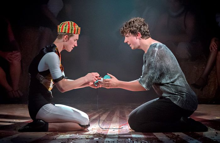TheStage's tweet photo. ★★★★★ Review: Pippin – another winning reclamation of a classic musical from Manchester's @hopemilltheatr1 https://t.co/8FF9C78EcW https://t.co/675t3Q9omo