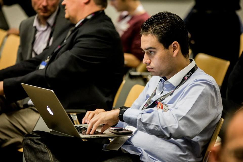 Odoo's tweet photo. "Dealing with business complexities with a small team and Odoo" talk by Maarten Vrakking aimed at startups and CEOs: https://t.co/pz5ZQnqUr9 https://t.co/pA4Vv7fD4d
