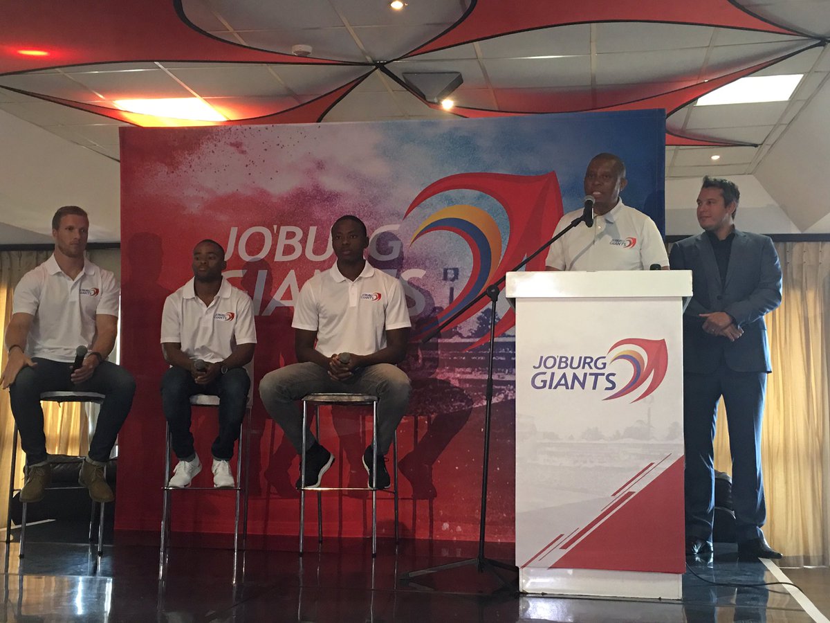 inspiranti's tweet photo. The official launch of @JoburgGiants at the @BullringZA their home by #Mayor @HermanMashaba for city of @CityofJoburgZA and @OfficialCSA https://t.co/Ajt69tIijm