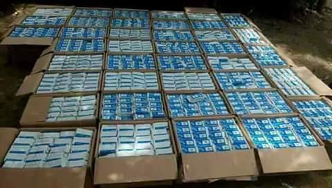 eithetthetaung3's tweet photo. For terrorists bengalis,the terrorist organizations support terrorist uniforms and WPF branded biscuits seized https://t.co/CapgnAej9e