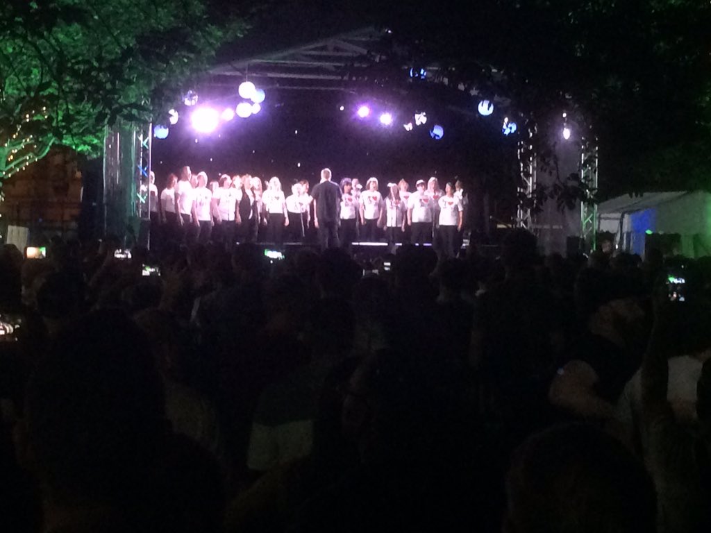 indigav's tweet photo. I ❤️ Mcr #ILoveMCR #pride. Standing tall together, whatever, whoever https://t.co/W1aXUlBRGQ