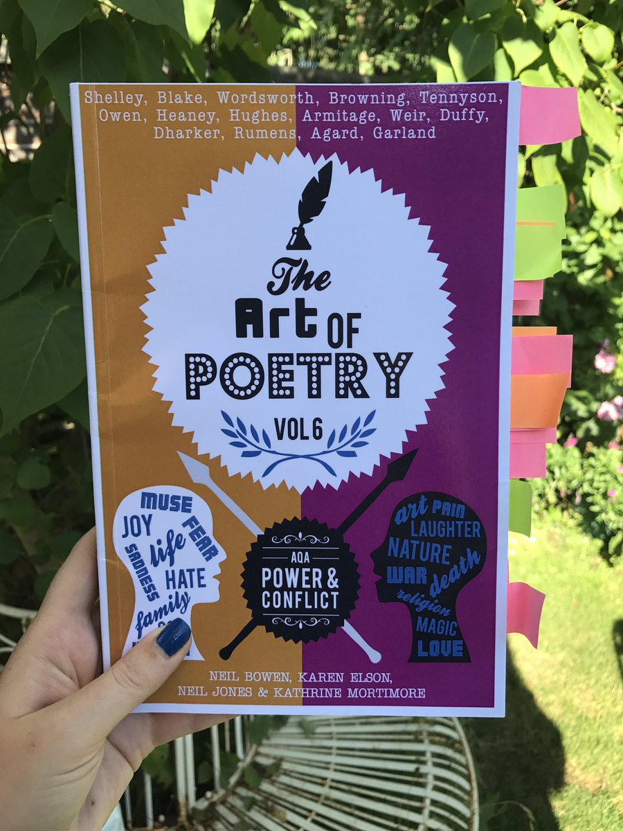 Miss_Maitland's tweet photo. Could not recommend a better book for brushing up on poetry 🌟 #year11prep #betterlatethannever https://t.co/s2SoMhBhvv
