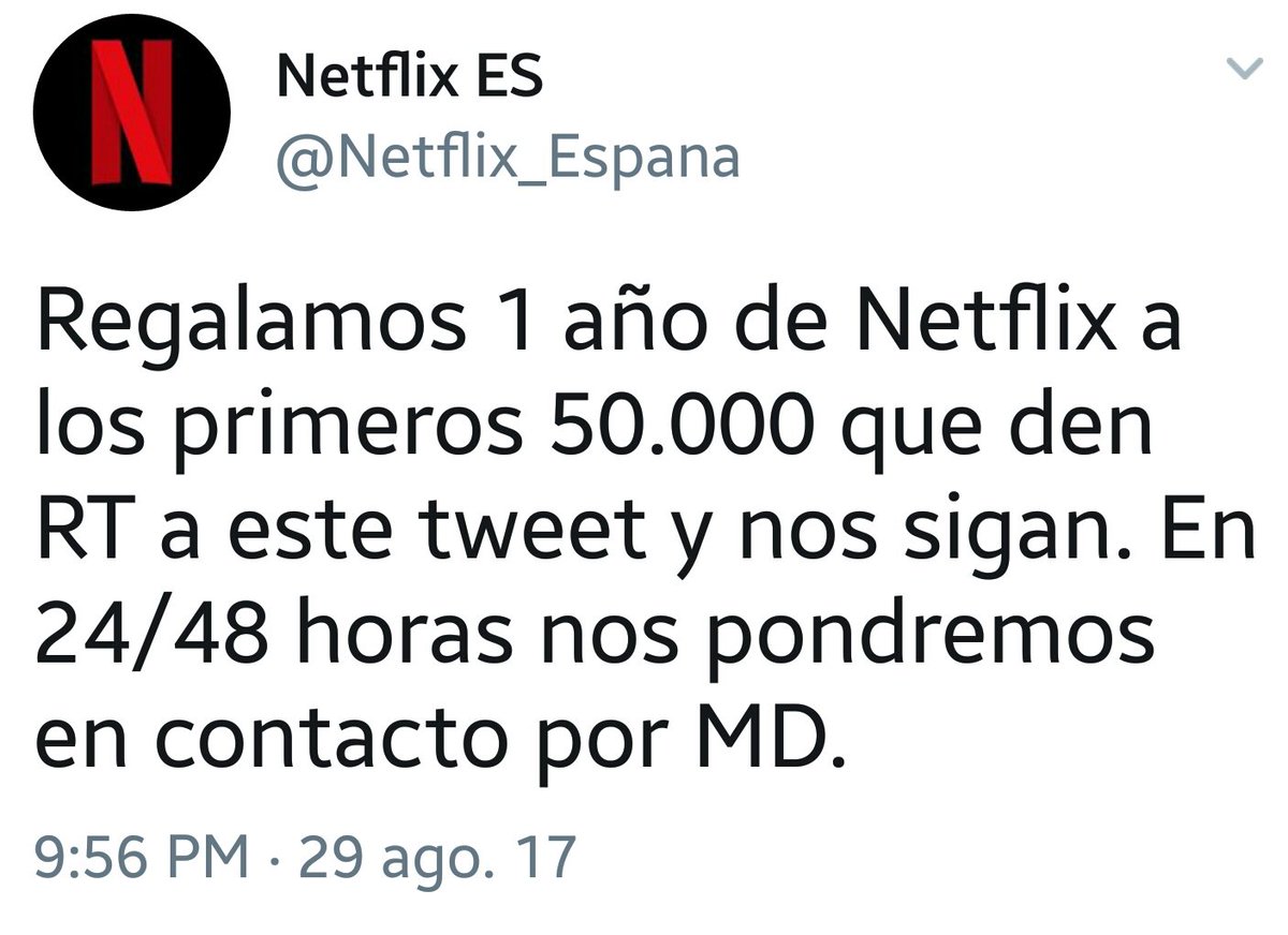policia's tweet image. ¿Un año de #Netflix sin gastarte plata💰 (ni plomo)? 
¡OJO! Facilita tus datos solamente a cuentas oficiales... ¡Ésta no lo es!