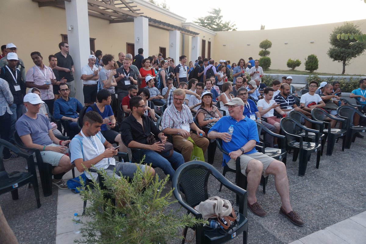 eusipco2017's tweet photo. #eusipco2017 promotes a healthier lifestyle. Photos from the #bicycle run from @KipriotisHotels Village Resort to #kos center. https://t.co/tsyLE3gCUT
