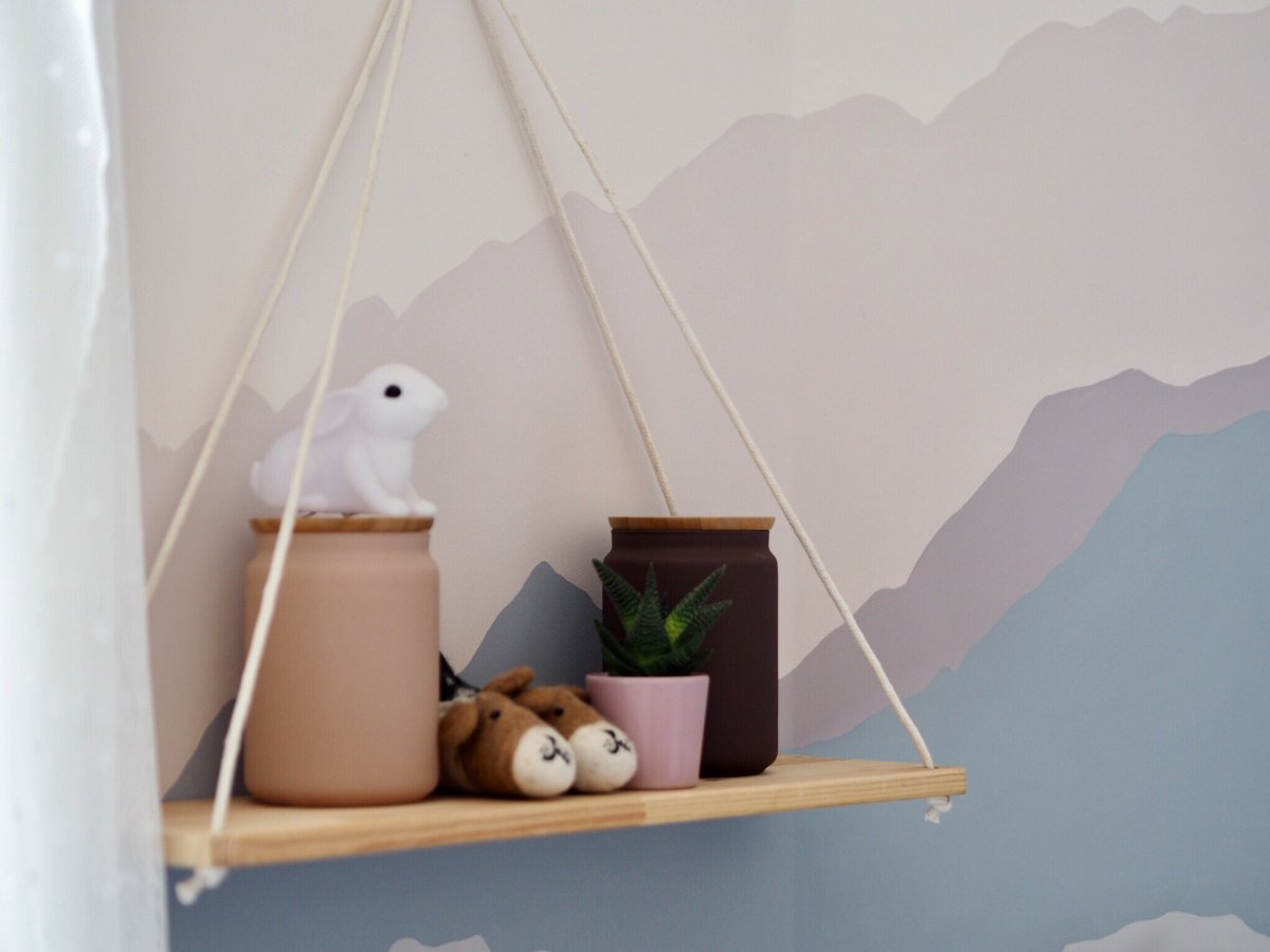 Dedubart's tweet photo. Our first Mountain mural is complete for our clients nursery and we used @johns#edinburgh #murals https://t.co/VHeztsmbAn