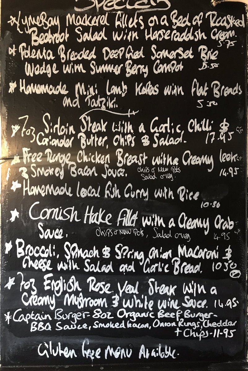 Pilotboatlyme's tweet photo. Rainy Wednesday, how about trying some of our specials today and what about a quiz tonight at 7.30 ? https://t.co/Coq0NVbpOc