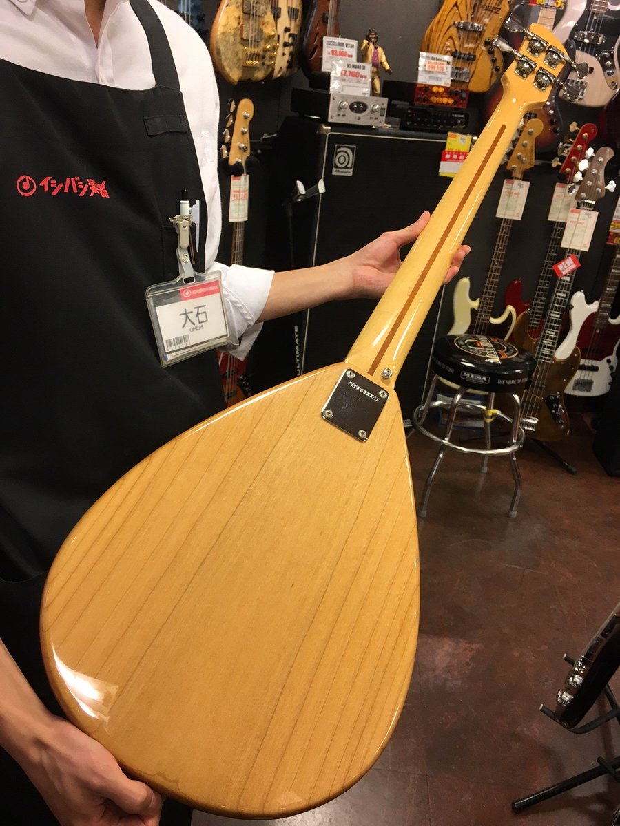 男』のベース!!】矢沢永吉シグネイチャーYB-75が入荷！！ 熱い！！熱