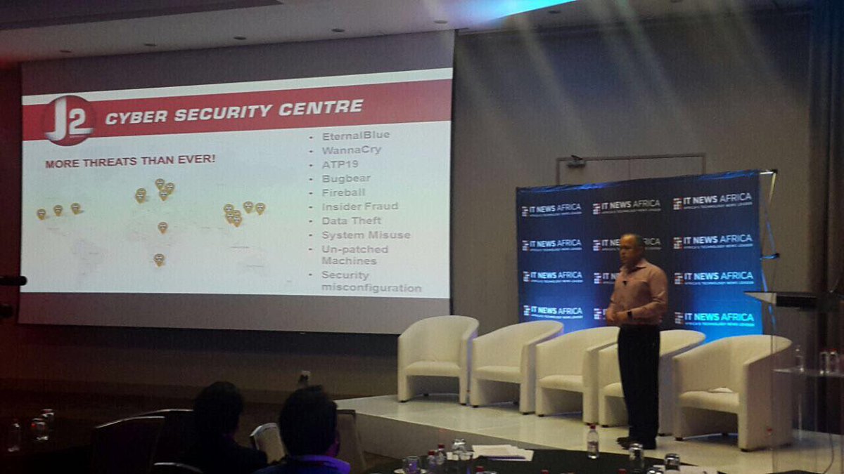 J2SoftwareSA's tweet photo. #HISA2017: Cybersecurity &amp; Visibility - What you don't know will hurt you. 
Join the discussion now. 
#Cybersecurity #InfoSec #J2CSC #Tech https://t.co/3Q0NWjXGHN