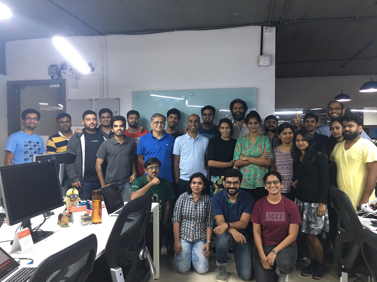 spatro's tweet photo. Thanks @ravignarayan for the inspiration and encouraging words to our team at #SignEasyHQ office. #msaccel. It was a pleasure hosting you. https://t.co/UuCR0BfFgh