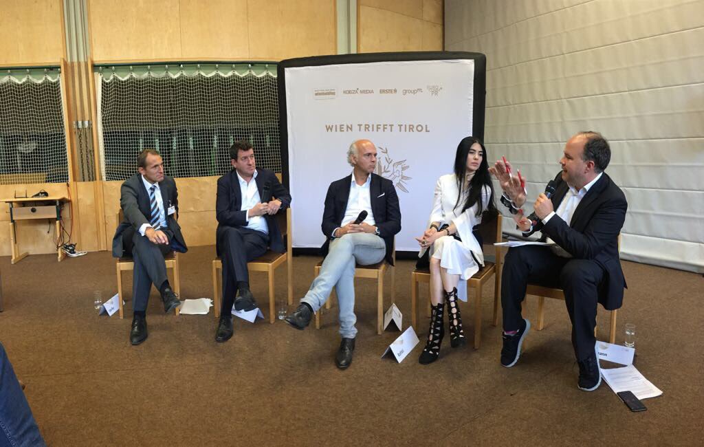 C. Antlanger-Winter (@antlanger) on Twitter photo Perfect match: <a href="/ntjohnston/">Norm Johnston</a> on the panel and <a href="/gerold_rie/">Gerold Riedmann</a> moderating. entertaining while so inspirational. about ai tech and future #efa17 Perfect match: <a href="/ntjohnston/">Norm Johnston</a> on the panel and <a href="/gerold_rie/">Gerold Riedmann</a> moderating. entertaining while so inspirational. about ai tech and future #efa17