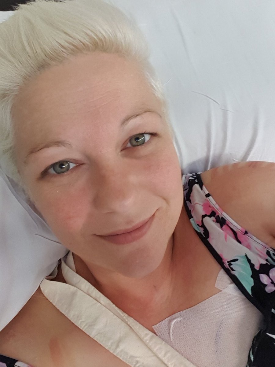 huggzy's tweet photo. Feeling a little more human after my shower! #breastCancer #LDFlap #Reconstruction #BackToTheFront #TwoBoobs #homeTomorrow https://t.co/d7eev1T7vU