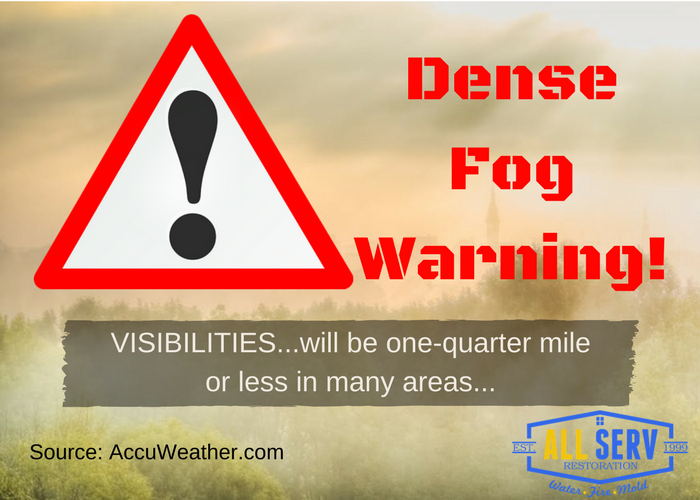 CallAllServ's tweet image. #DenseFog #WeatherWarning #ineffect #thismorning till 10 AM. #Startearly and use #extracaution while driving! #DaytonOH