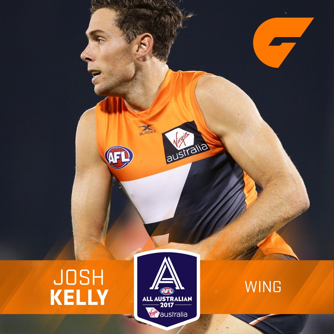 .@JoshKelly22_'s been named on the wing in the 2017 <a href="/VirginAustralia/">Virgin Australia</a> #AllAustralian team.

Congratulations Josh! #NeverSurrender