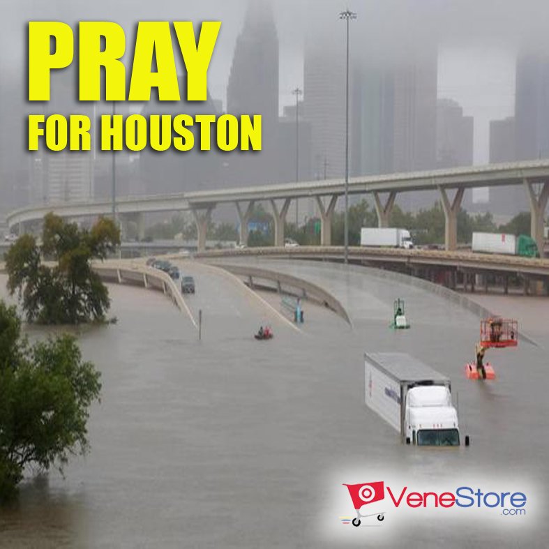 Que Dios bendiga y proteja a todas las personas de Houston 🙏🏼❤️ #PrayForHouston