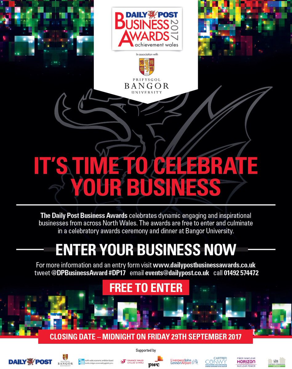 DPBusinessAward's tweet photo. Today @dailypostwales @BangorUni launches the 2017 Business Awards! ANY business in #NorthWales can enter! https://t.co/k1aHvmiGLa https://t.co/ZoyGQh4YRI