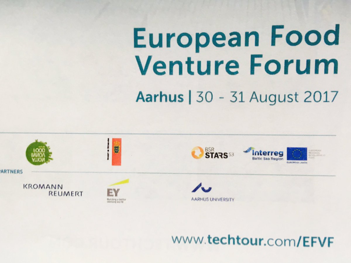 tychobio's tweet photo. Looking forward to the latest news within food technology at European Food Venture Forum #foodTech #aarhus #europe #startup #dk2017 #tech https://t.co/7l1bRcNtyT