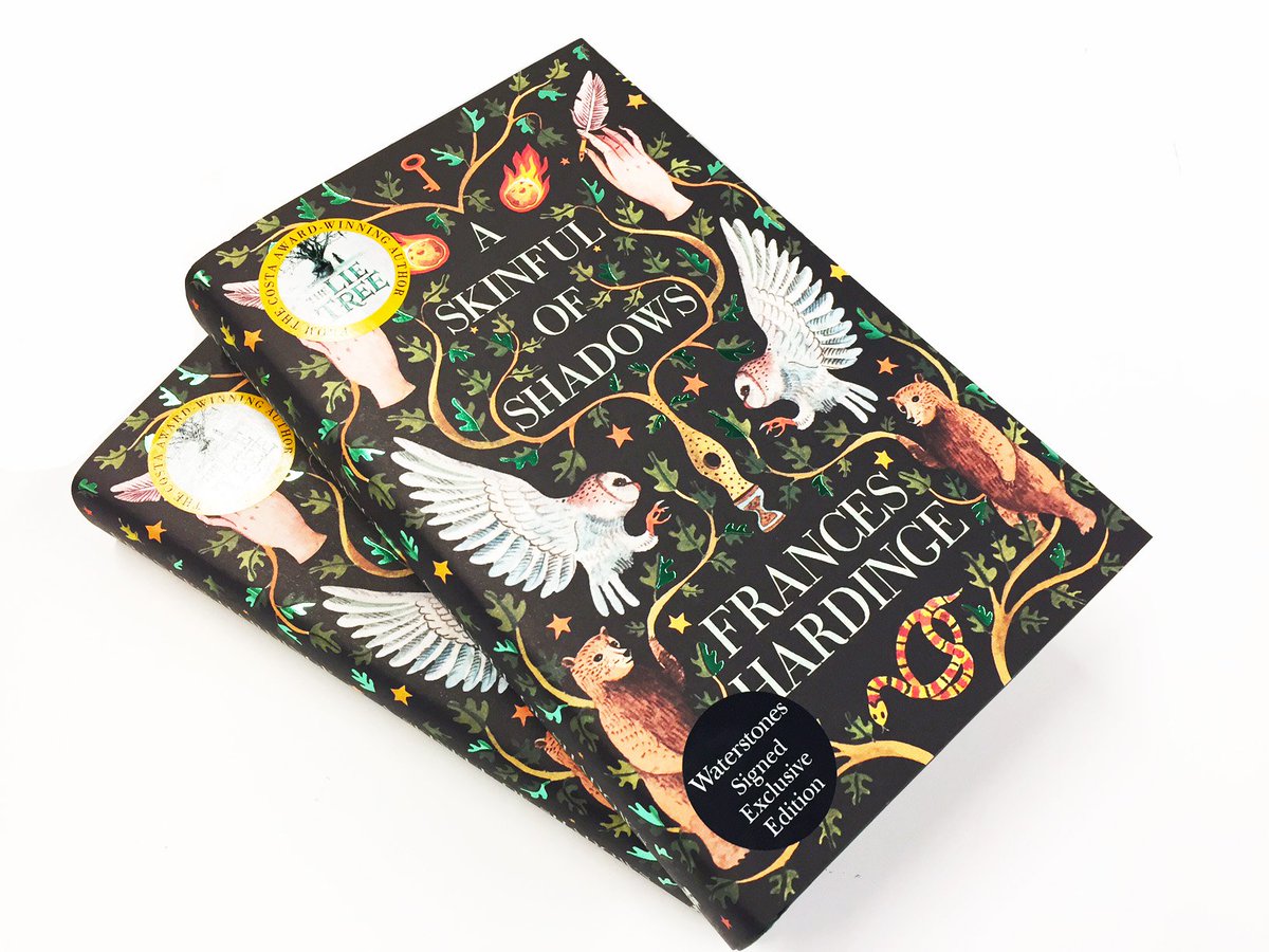 FrancesHardinge's tweet photo. I've got two copies of the @Waterstones special edition of A Skinful of  Shadows to give away to UK readers! RT to enter, by 12pm on 31st. https://t.co/Og2RQhKAjj