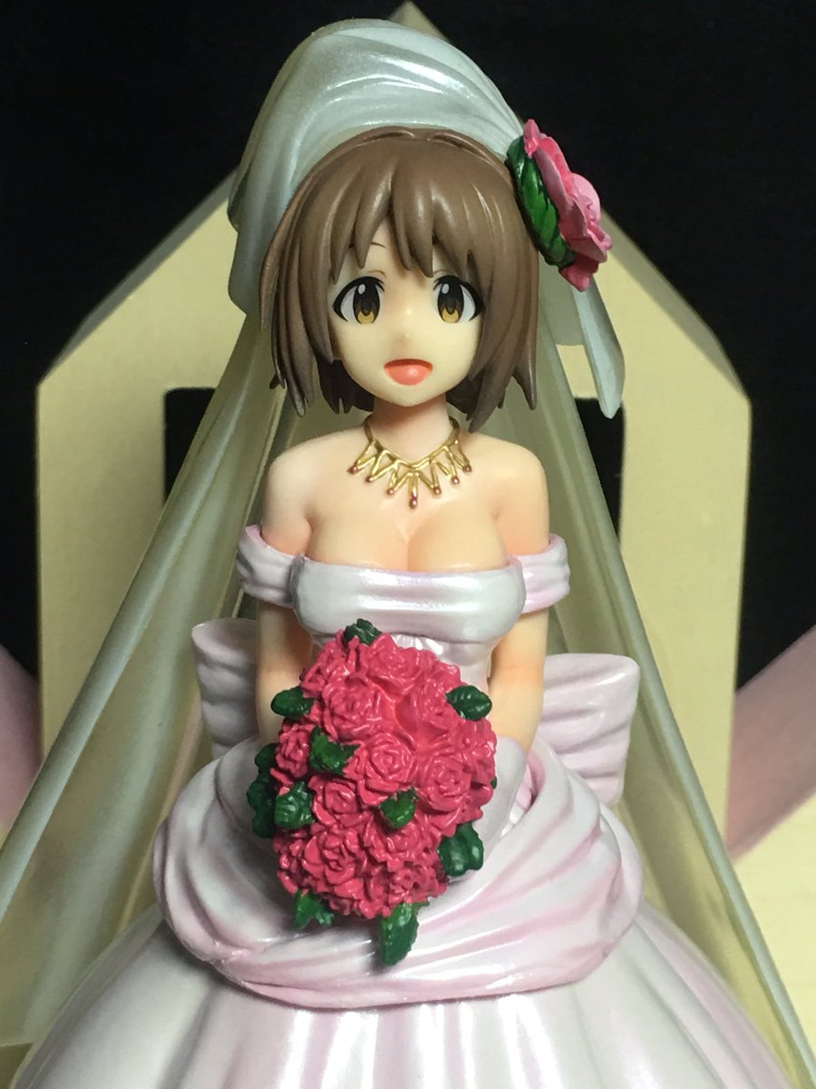 O Xrhsths Avg Sto Twitter こっそり作ってた三村かな子ウエディングバージョン完成ー 写真だと分かりづらいですが ドレスのベースを薄いピンクにして上からホワイトでグラデーション パールコートしてます アイドルマスターシンデレラガールズ 三村かな子