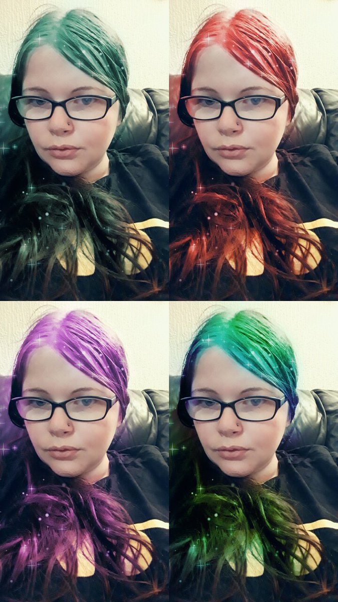 FireArose16's tweet photo. When #snapchatfilters make you question having new hair #doiordonti #nosepeircing #gettingontrack https://t.co/J36ZRehHFO